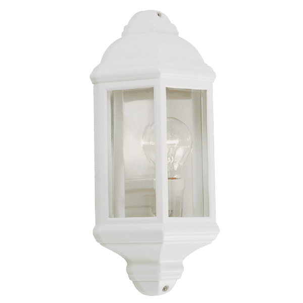 Zebbies Lighting Dakar White Outdoor Wall Light