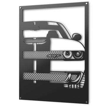Dodge Challenger Inspired Wall Art Man Cave Home Décor - 80x60cm