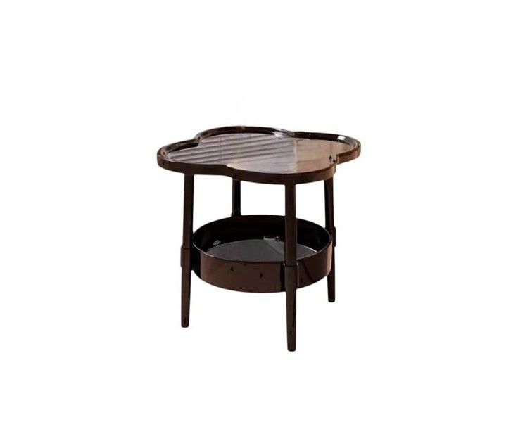2-Tier Night Stand Black