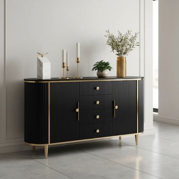 Alexa Luxury Cabinet Black