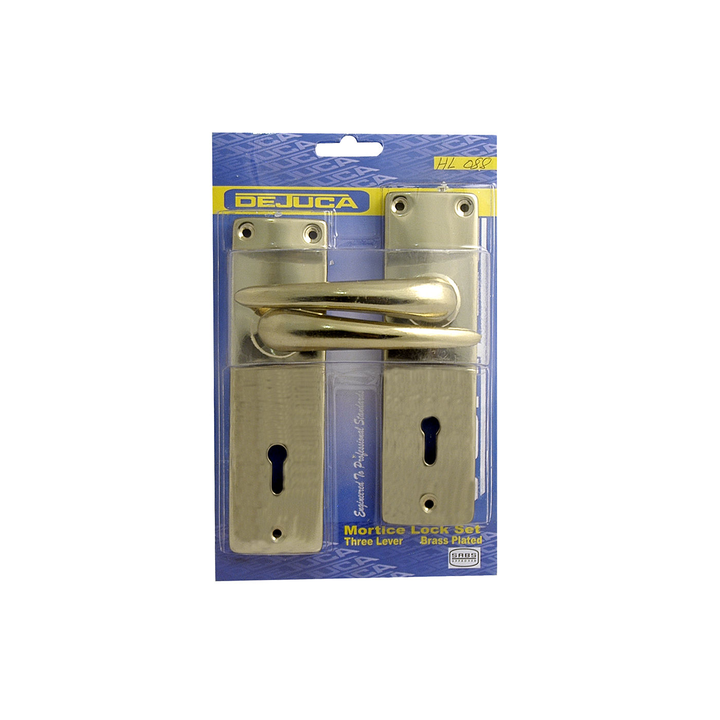 Dejuca - Mortice Lock Set - 3l - Bp - Blister   - 5 Pack