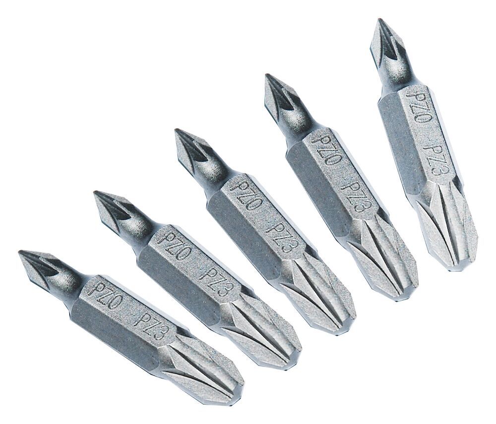5PC Double End Bits Pz0 X Pz3
