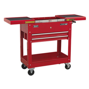 Mobile Tool & Parts Trolley - Red Sealey
