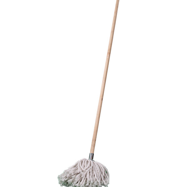 Academy Brushware String Spaghetti Mop With Wooden Handle - 365g