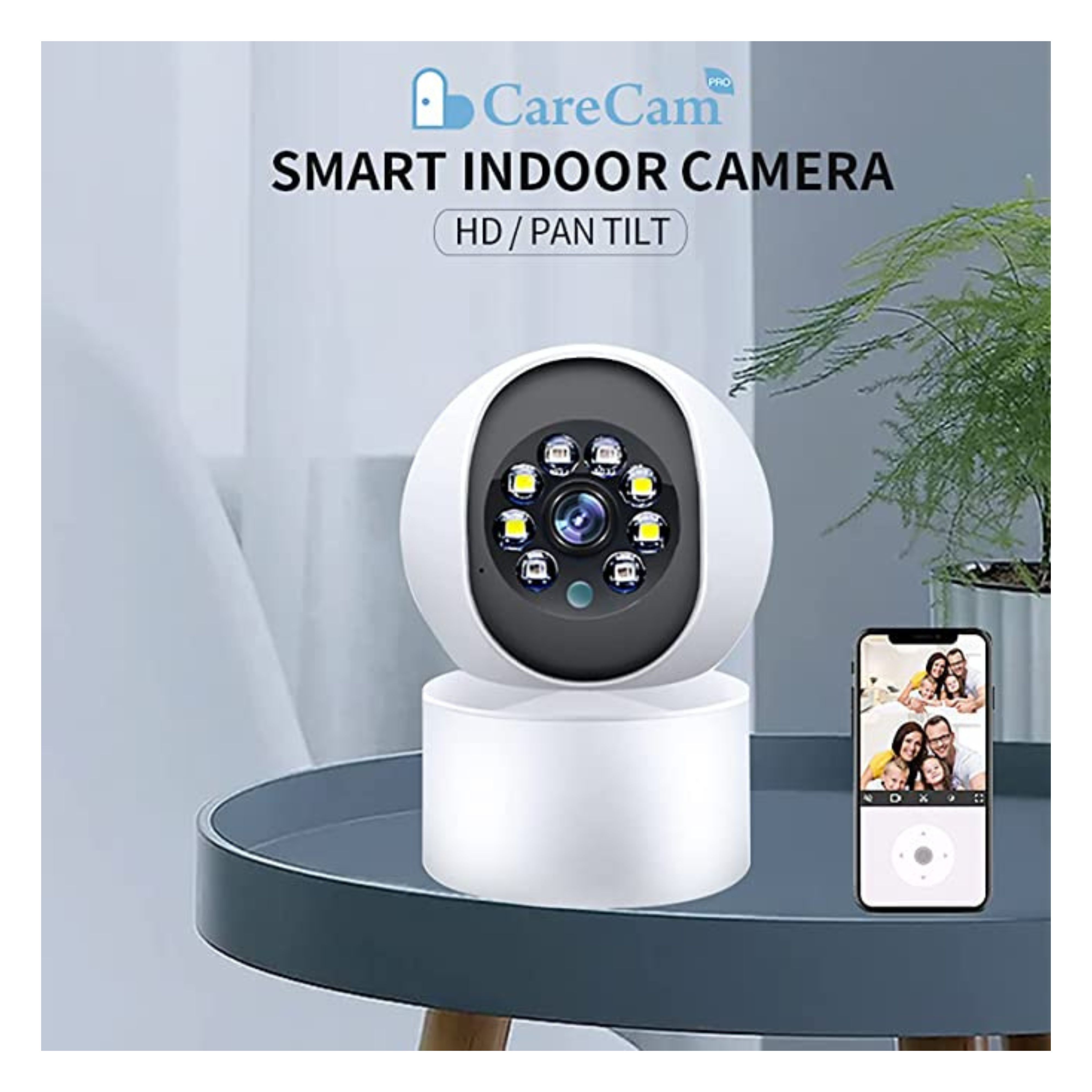 LD Smart P2P 1080P Wide Angle Wifi Security Camera