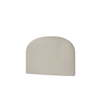 Rosemary Curved Headboard- Double Cream