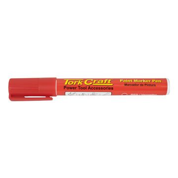 Tork Craft - Paint Marker Pen 1 Piece Red Bulk - 4 Pack