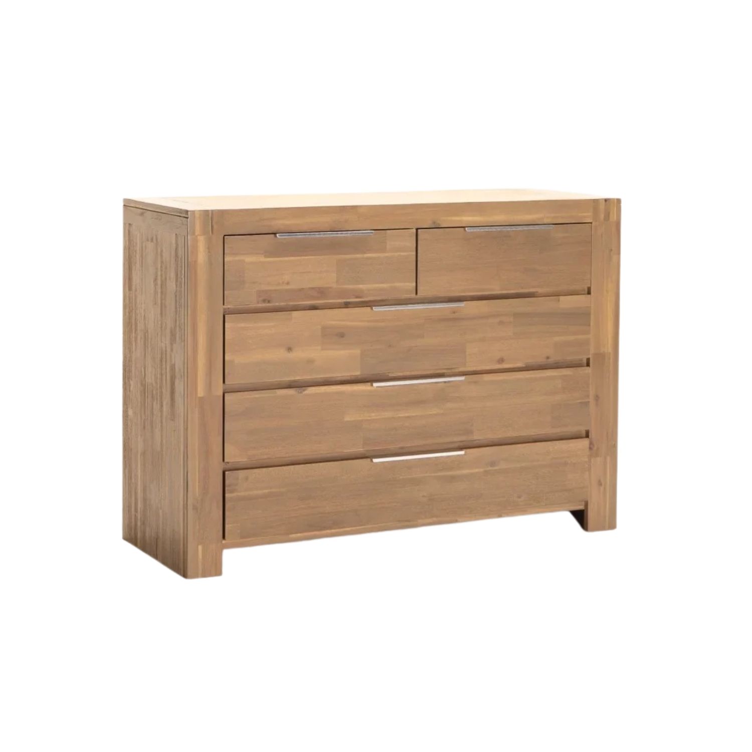 5 Drawer Wooden Dresser for Bedroom