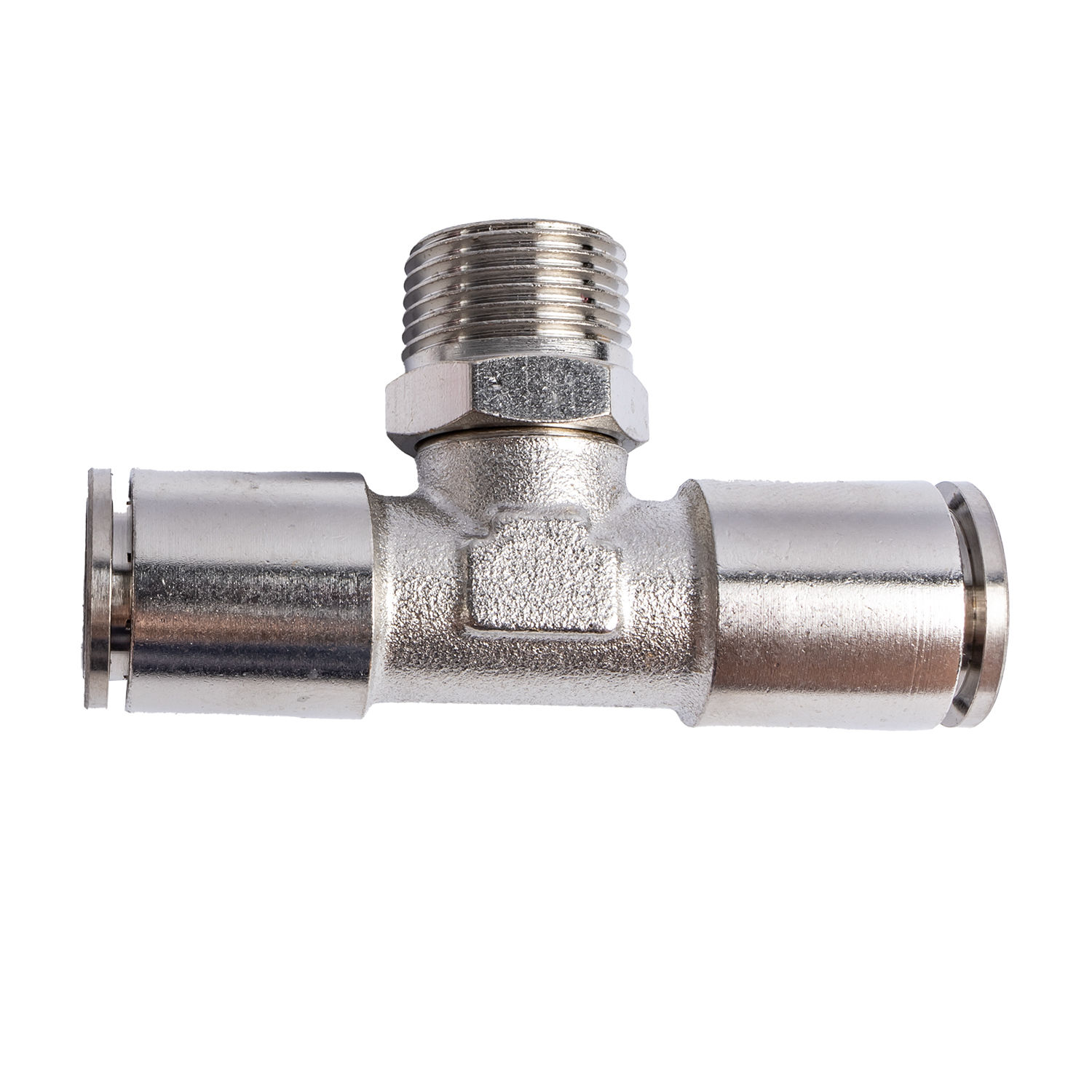 Metal Pu Fitting T-Joint 12Mm 3/8" M