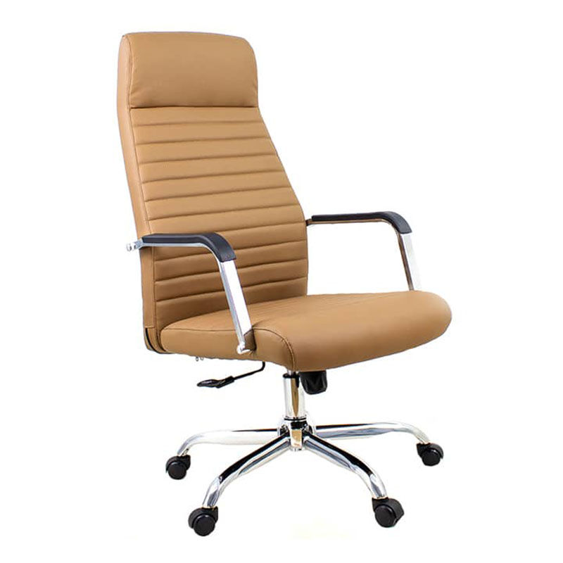 Vividitto - Highback Swivel Chair Beige