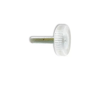 Leveling Foot, Clear, 25mm, M6 x 25mm (4 pack) BY WOODLY