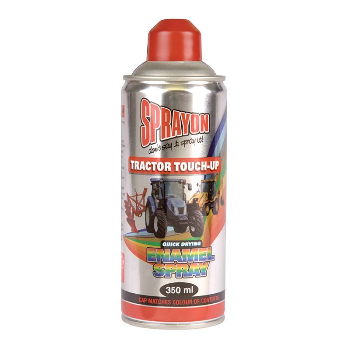 Bulk Pack x 3 Sprayon Spray Paint Tractor 350ml Mf Red