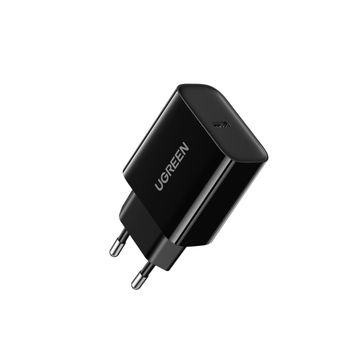 Ugreen 1 Port 20W PD Wall Charger-Black