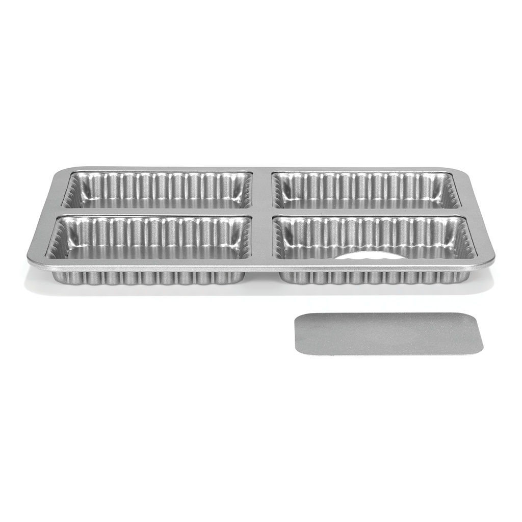 Patisse Mini Quiche Tin 4 in 1 13x8cm