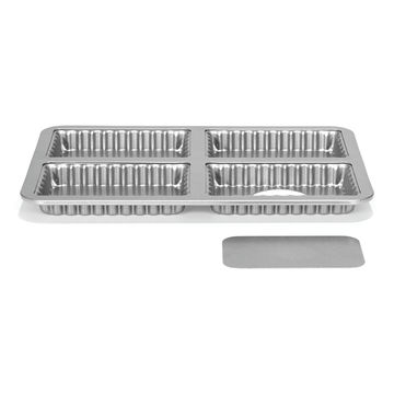 Patisse Mini Quiche Tin 4 in 1 13x8cm