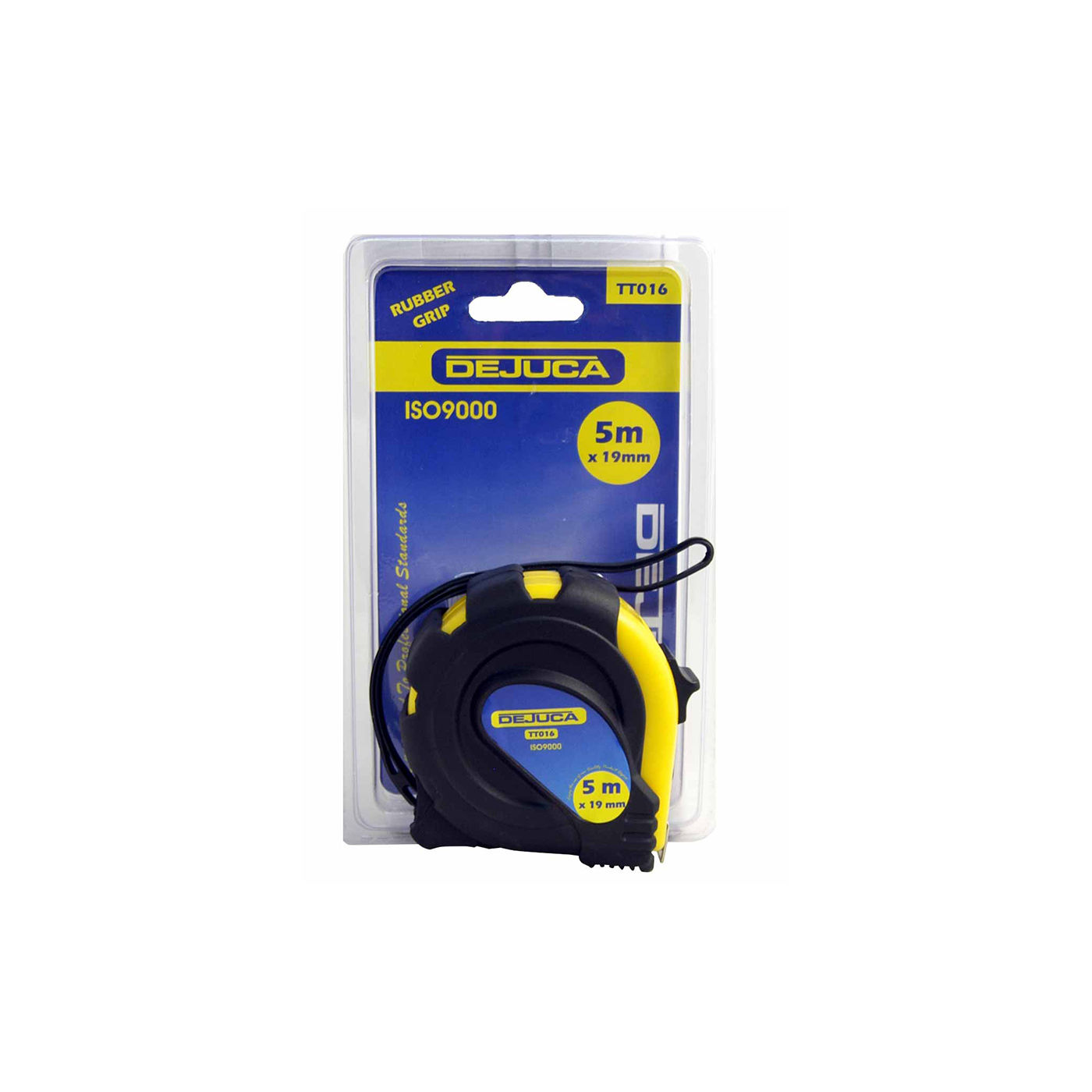 Dejuca - Tape Measure - Rubber gip - 5m X 19mm - 10 Pack