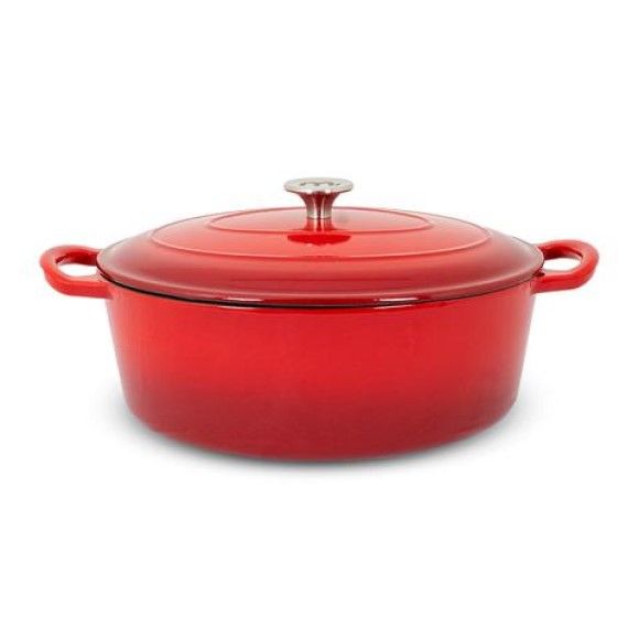 Megamaster Enamel Series Oval Braai Pot