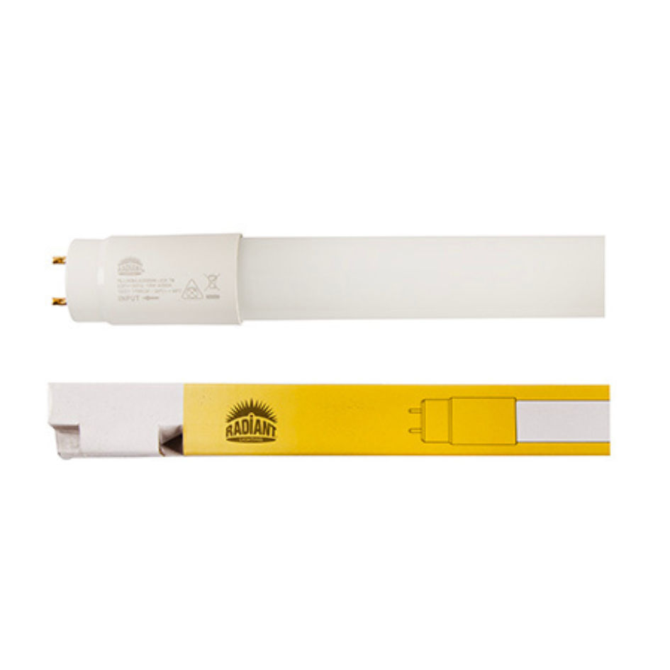 4FT T8 Glass Tube 18w LED G13 4000K Retrofit 1212mm with Fuse