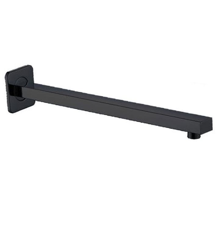 Riova Shower Arm Square- Black