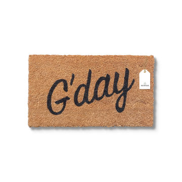 Matnifique Coir Design Doormat - GDay 700 x 400 x 14mm