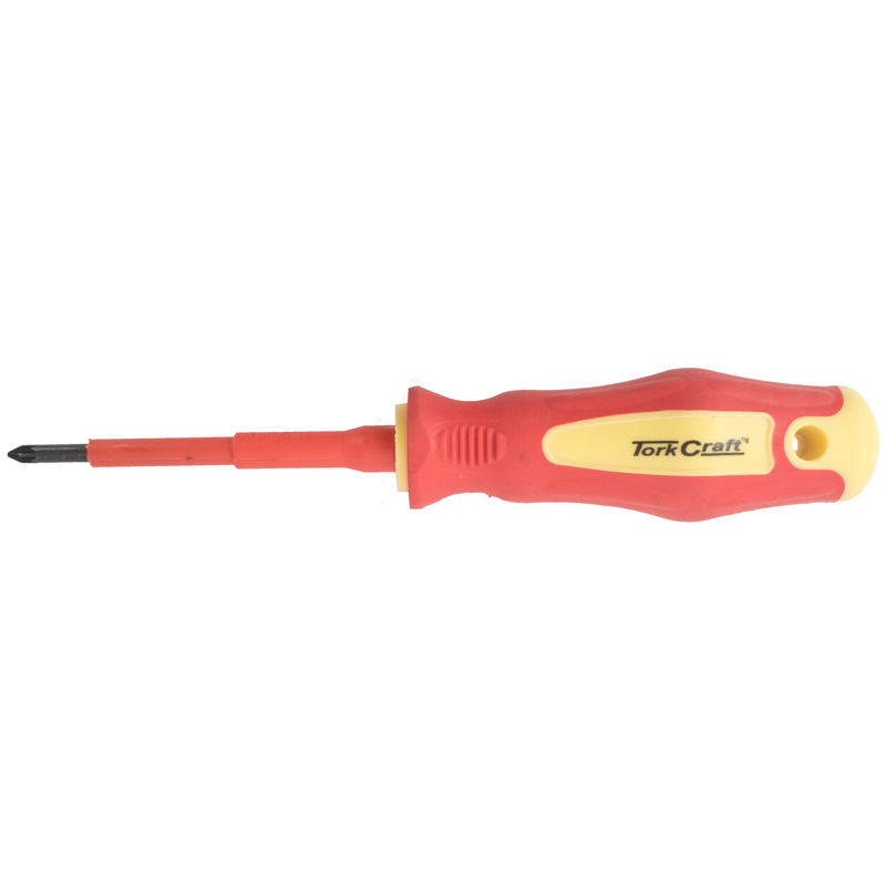 Tork Craft - Screwdriver Insulated Pozi.No.1 x 80mm Vde - 5 Pack