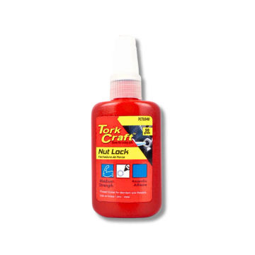 Nut Lock Medium Strength For Std Sized Threads - Blue - 50G (Carded)