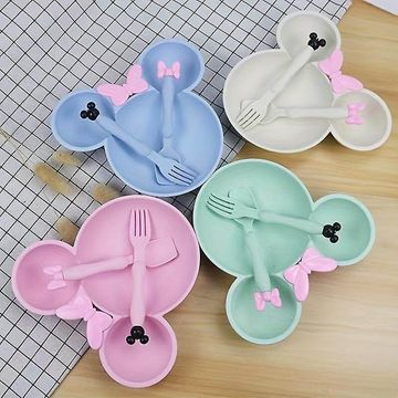 Set Of 3 Butterfly Bowl For Toddlers
