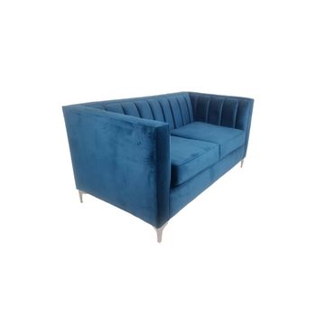 Chanel 2 Seater Couch Blue