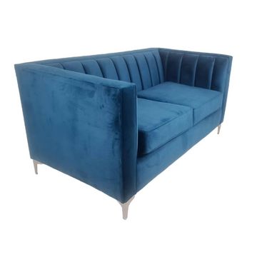 Chanel 2 Seater Couch Blue | LEROY MERLIN South Africa