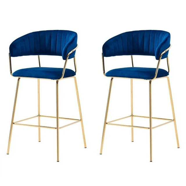 KC Furn Everly Velvet Barstool LEROY MERLIN South Africa