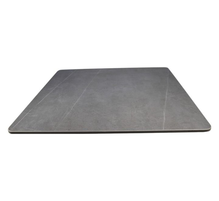 Vividitto -  Ceramic Cafe Table Top 80x80cm - Grey
