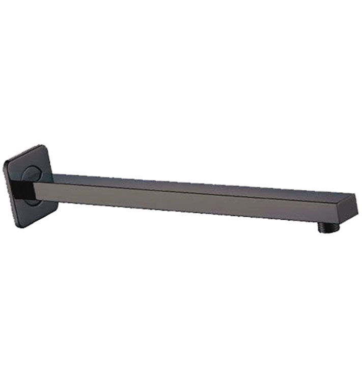 Riova Shower Arm Square- Gun Grey