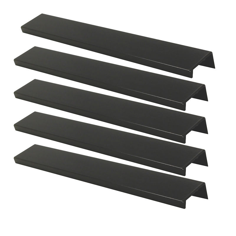 ROCO Cupboard And Drawer Handle Cover Matt Black 192mm x 32mm ( 5 Pack )