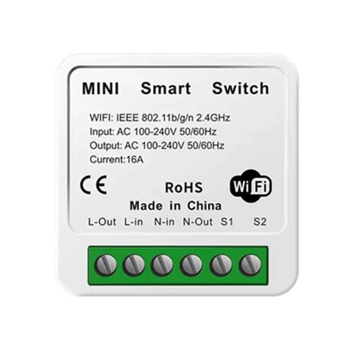 MINI DIY Wi-Fi Smart Switch � 16A