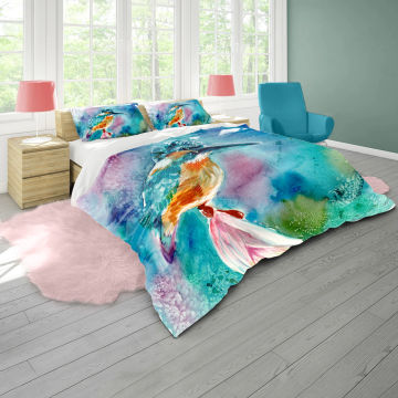 Kingfisher By Kristin Van Lieshout Duvet Cover Set Double