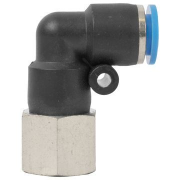 AirCraft - Pu Hose Fitting Elbow 8mm-1/4 F - 3 Pack