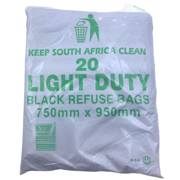 Refuse Bag 950x750mm (Pkt20) 950x750mm Pkt20 - 2 Pack