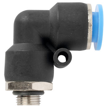 Aircraft - Elbow W/O-Ring 10mm-1/8 M Pu Hose Fitting - 8 Pack