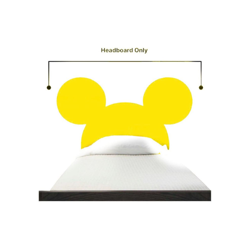 Yellow Mickey mouse shape 3/5