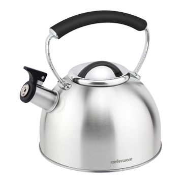 Mellerware Kettle Stove Top Stainless Steel 2.5L "Whistle"