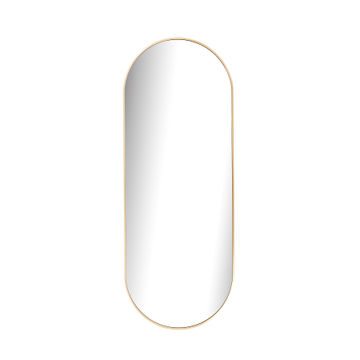Paramount Mirrors & Prints - Aluminium Frame Rounded Gold 1600x600