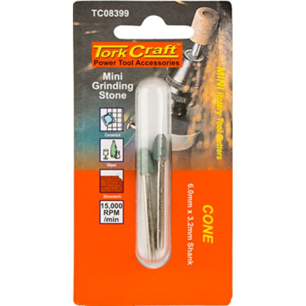 Mini Grinding Stone 3.2Mm Cone 3.2Mm Shank