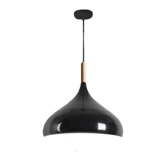 Modern Bowl-Style Color Pendant Light – Large Hanging Ceiling Fixture