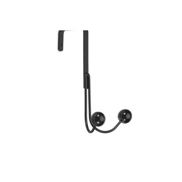 Over Door Hook, Black (4 pack) BY WOODLY