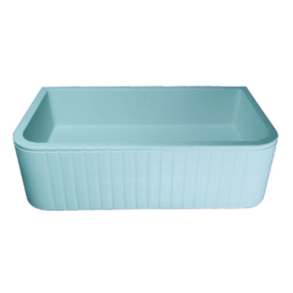 Magna Duck Feather Blue Counter Top Basin