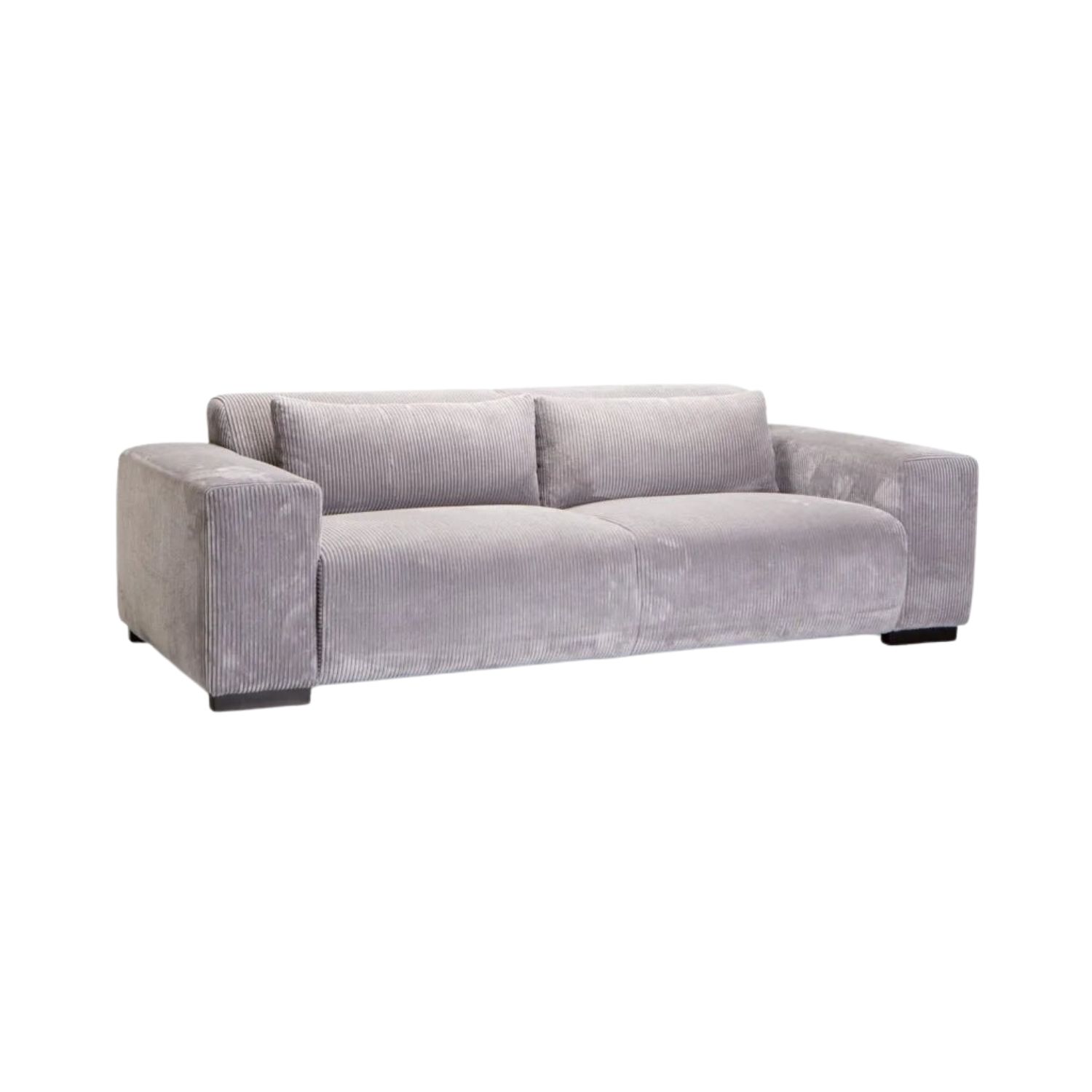 Corduroy Fabric 3 Seater Sofa for Modern Living Rooms