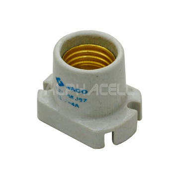 LAMPHOLDER E27 PORCELAIN/CERAMIC - SKIRTED