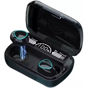 Wireless Bluetooth Earbuds with RGB and LED Charge State Display Charging Case | TWS M10