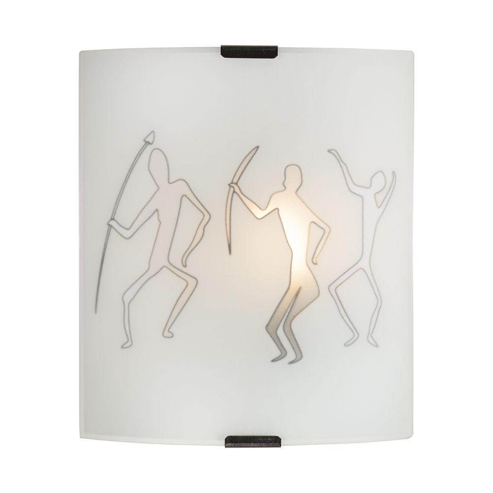 Grafik Ethnic - Wall Light - 180mm - Silver