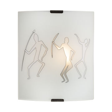 Grafik Ethnic - Wall Light - 180mm - Silver